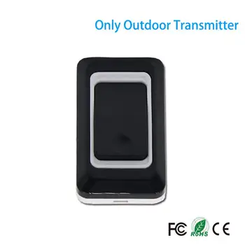 

None Wireless Long Distance DoorBell Waterproof Security Door Bell Transmitter Receiver