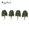 MagiDeal 20Pcs/Pack Dark Green Model Trees N Scale Train Park Railroad Railway Layout Wargame Scenery Scene Diorama Toys 7.5cm 6