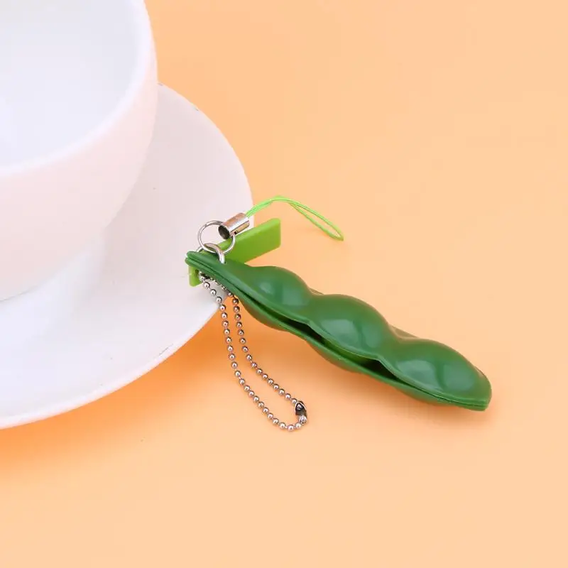 Vent Bean игрушка антистрессовые шары с цепочка для телефона и ключей сжимаемые бобы