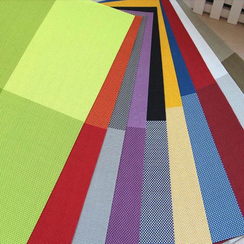 طاولة طعام الحصير PVC الطعام مفرش طاولة الجدول اكسسوارات الديكور أوروبا نمط المطبخ أداة غير زلة الحرارة سادة العزل