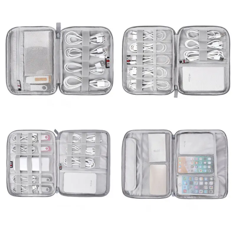 

Electronic Accessories Organizer Bag Travel Cable USB Charger Storage Portable