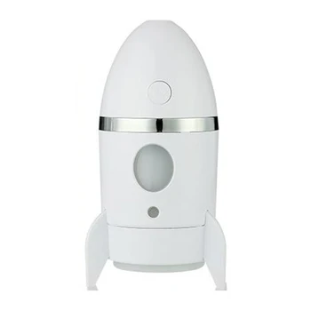 

135ml Rocket Air Humidifier Ultrasonic Essential Oils for Aromatherapy Diffusers Timer Water Fogger Mist Maker with Aroma Lamp