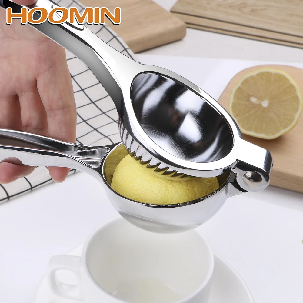 

HOOMIN Manual Citrus Juicer Hand Orange Lemon Fruit Press Squeezer Juicer Machine Stainless Steel Manual Juicer