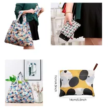 Водонепроницаемые складные многоразовые эко хозяйственная дорожная сумка-мешок через плечо сумка складные сумки для покупок