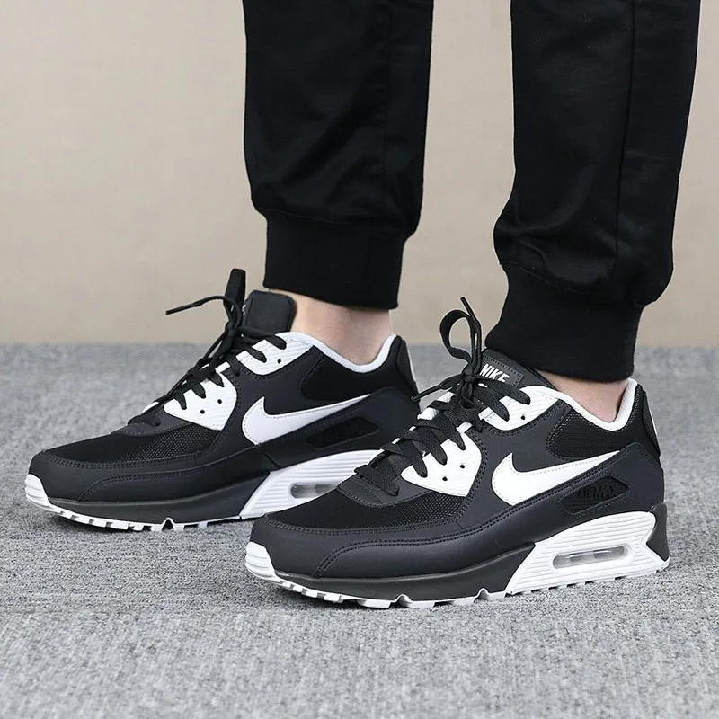 NIKE AIR MAX 90 ESSENTIAL official Men Cushion Running Shoes Mesh Breathable Sneakers Super Light#537384-089 NIKE AIR MAX 90 ESSENTIAL official Men Cushion Running Shoes Mesh Breathable Sneakers Super Light#537384-089