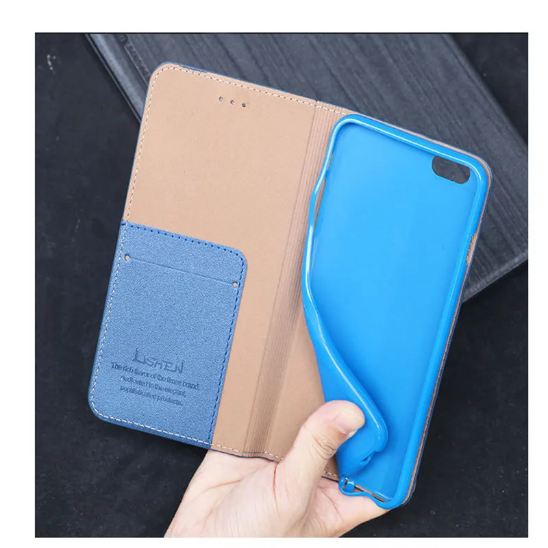 Магнитный кожаный чехол кошелек для iPhone 6 S 7 8 Plus iphone XS Max XR с отделением карт
