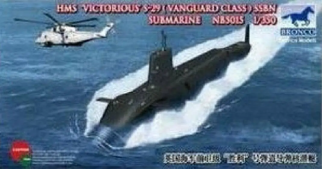 Подводная лодка Bronco NB5015 1/350 HMS S-29 Ous SSBN 5015 | Игрушки и хобби