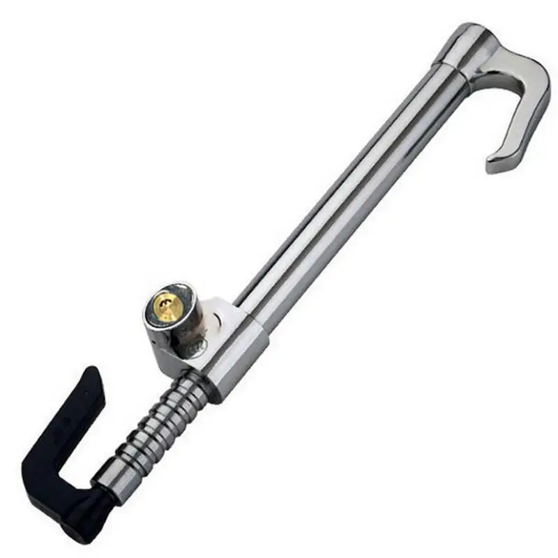 

New Car Steering Wheel Lock Anti-Theft Zinc Alloy Steel Clutch Lock Retractable Brake Lock Escape For Self-defense Weapon