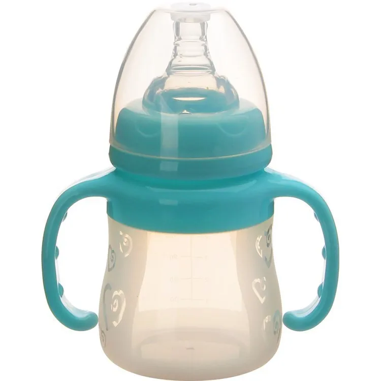 

Width Caliber 150ml Baby Silica Gel Feeding Bottle Baby Music Beautiful Packing Feeding Bottle