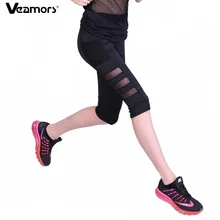 VEAMORS модные Лоскутные женские леггинсы для бега спортивные Леггинсы с высокой талией женские дышащие обтягивающие брюки для фитнеса с карманами