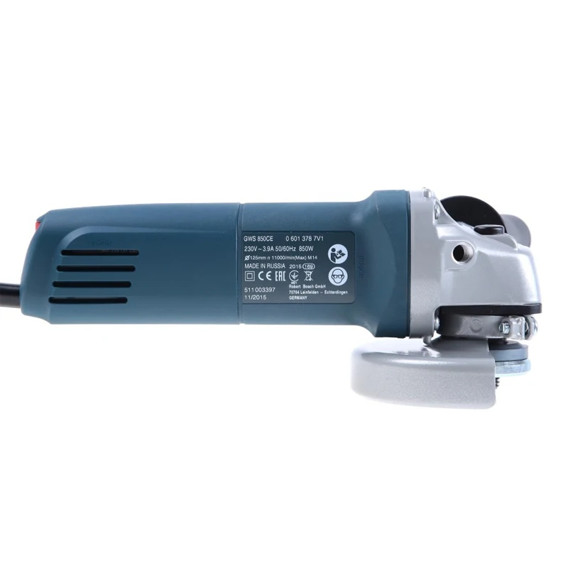 Машина шлифовальная угловая Bosch GWS850CE (792) (Мощность 850 Вт 2800 11000 об/мин холостого
