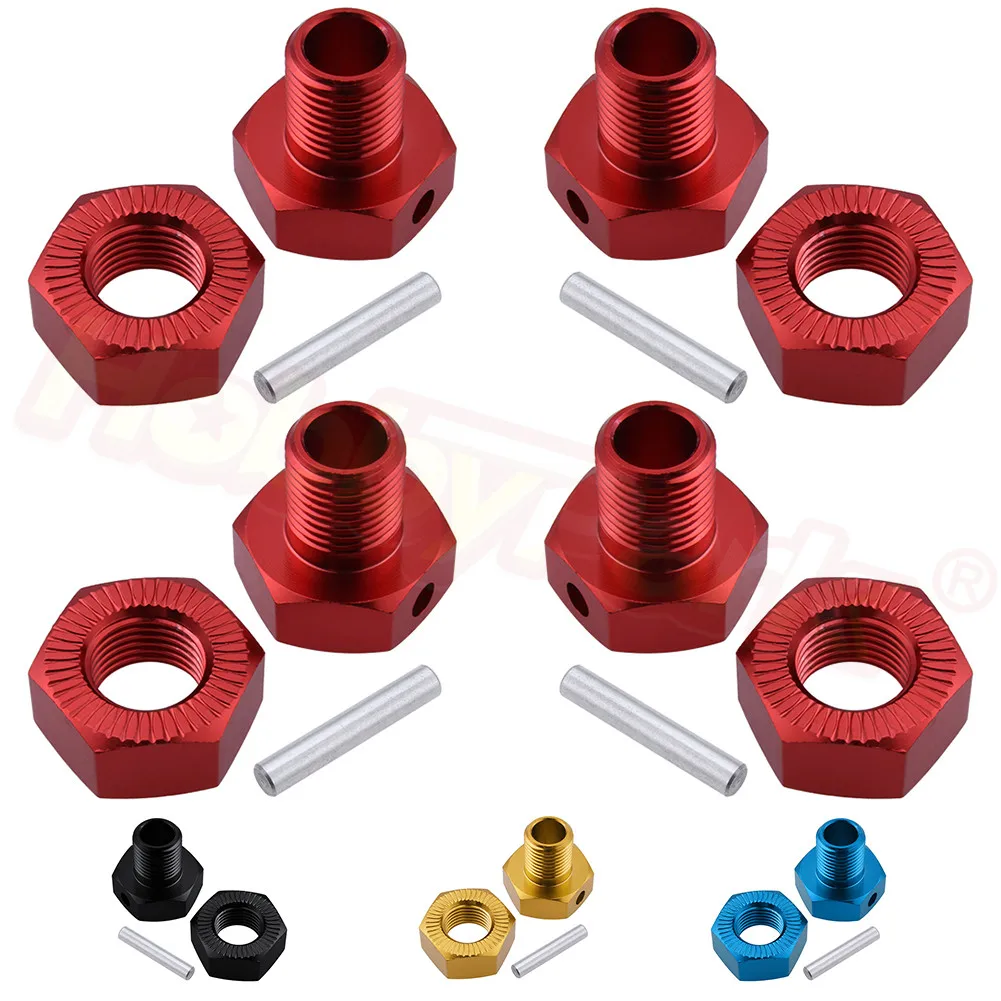 

Aluminum 17mm Hex Wheel Hubs EA1015 for JLB Racing CHEETAH 1/10 Brushless RC Car Monster Truck Spare Parts