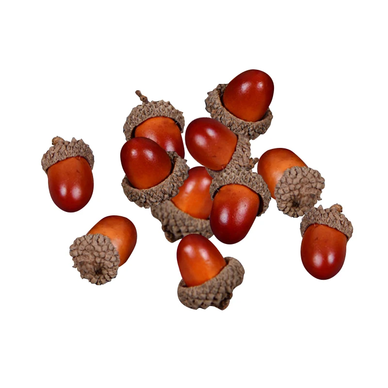 

20pcs 3cm Foam Pine Cones Mini Artificial Fake Foam Fruit And Vegetables Berries Flowers Wedding Christmas Tree Decoration(Lig