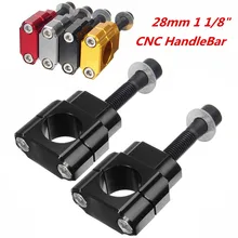 2 шт. 1 1/" ручка мотоцикла стояк CNC руль жир бар крепление зажим для Hon-da Suz-uki