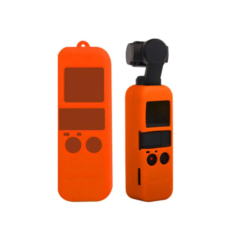 Sunnylife силиконовый защитный чехол+ ремешок для DJI OSMO Карманная камера и карданный