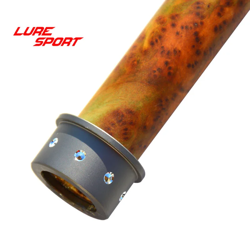 LureSport алюминиевая нахлыстовая катушка для древесины Размеры 10 мм матовая серая