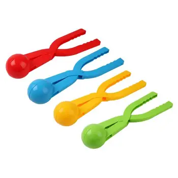 

Winter Football Snowball Maker Clip Kids Outdoor Sports Snow Sand Mold Toys