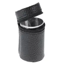 4 шт. 30 мл нержавеющая сталь чашка винный набор складные чашки на открытом воздухе портативный 1 унция кружка вина чашки с Чехол виски легко носить с собой путешествия чашки