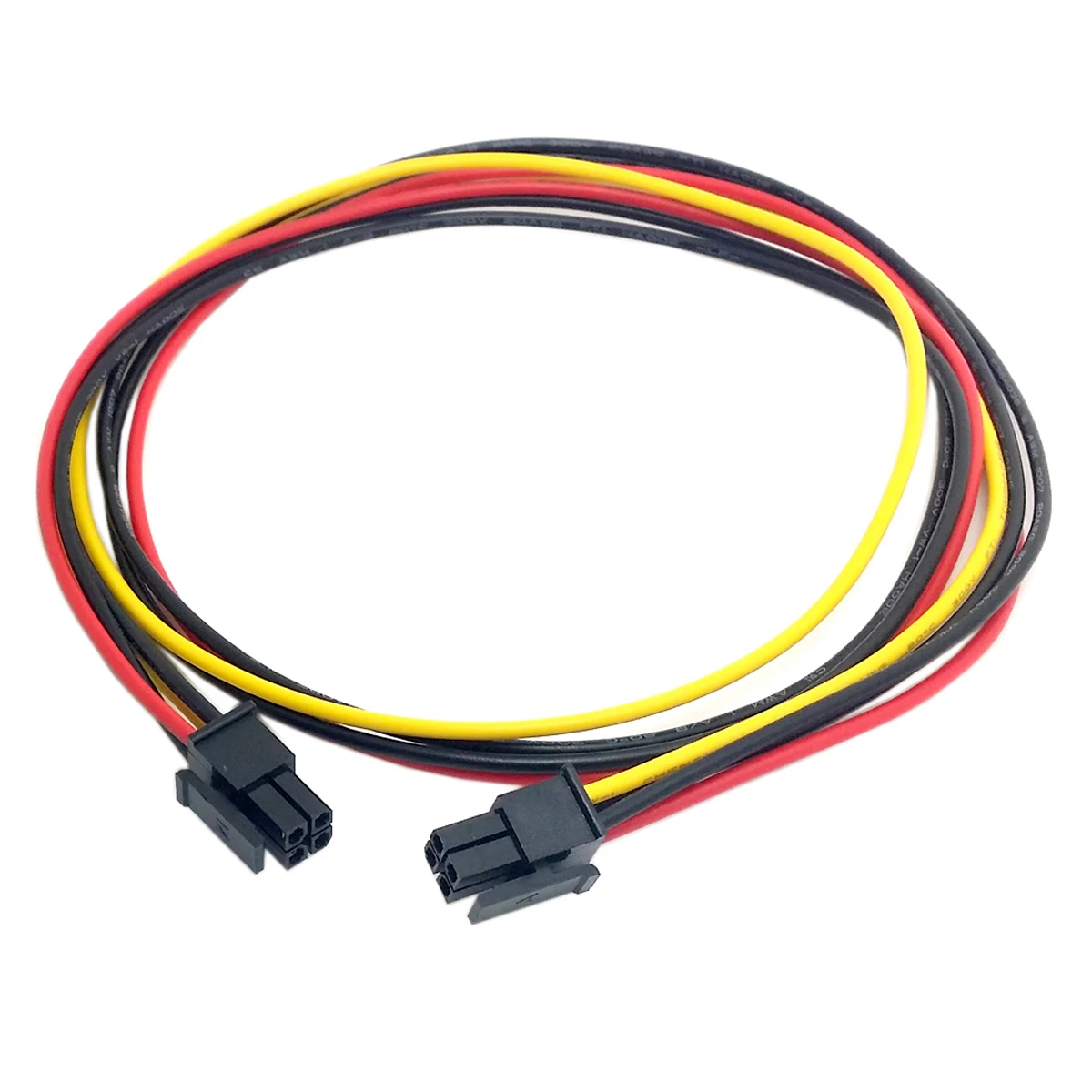 CY 60 см ATX Molex микро подходящий разъем 4 контактный штекер Штекер кабель питания|micro