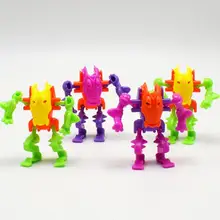 ベビーミニ DIY 組立ロボットおもちゃノベルティモンスター Warrior DIY 組立おもちゃ子供教育カプセル玩具ギフト(China)