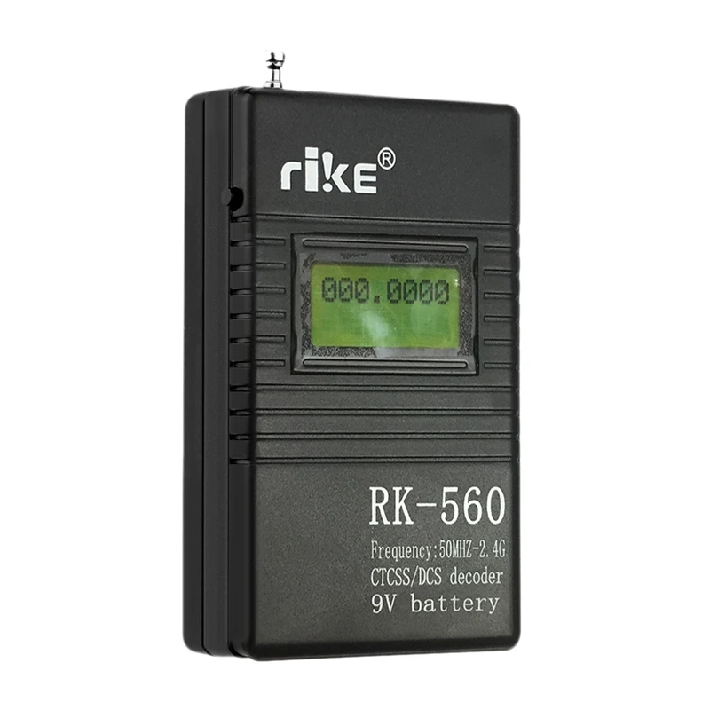 Точный Rk560 50 МГц-2,4 ГГц Портативный счетчик частоты Dcs Ctcss радио тестирование частотомер счетчик