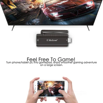 

DOITOP MiraScreen Wireless WiFi Display Dongle 1080P HD HDMI TV Video Audio Adapter Receiver For IOS 8.0 &Android 4.4 or higher