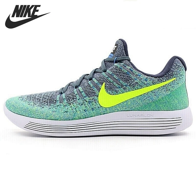 

NIKE LUNAREPIC LOW FLYKNIT 2 Original Men's Running Shoes Outdoor Breathable Sneakers Lightweight Cushioning Sport Shoes #863779