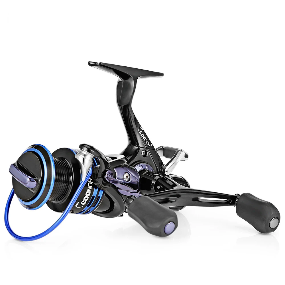 

J12 9 + 1BB Stainless Steel Fishing Reel Metal Spool Fishing Reel with Foldable Double T-Shape Handles for All Fishing Rods