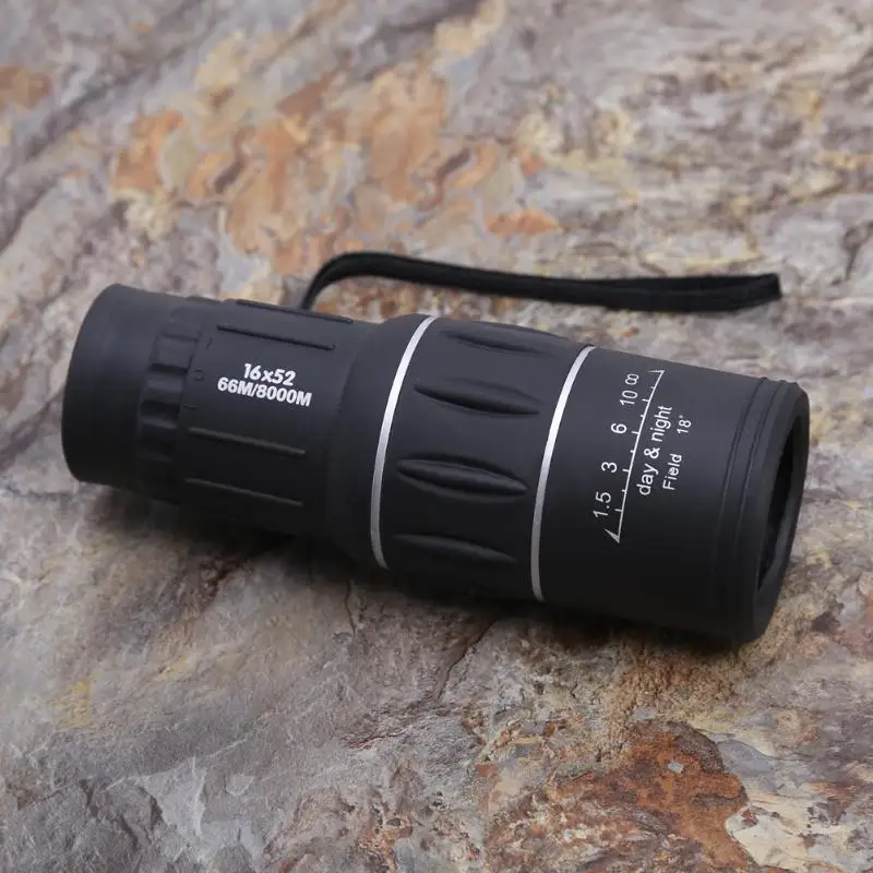 

16 x 52 Outdoor Dual Focus Monocular Telescope Outdoor Portable Ultra Monocular Scope for Hunting Camping Bird watch outdoor