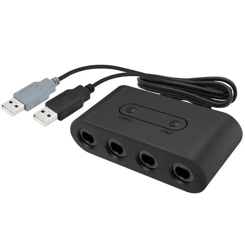 For Nintendo Switch GameCube New Turbo 4 Port GC Gamecube NGC Controller Adapter Converter for