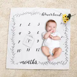 Детское одеяло s Младенческая фотография одеяло новорожденный письмо фон ткань фото реквизит кондиционер одеяло