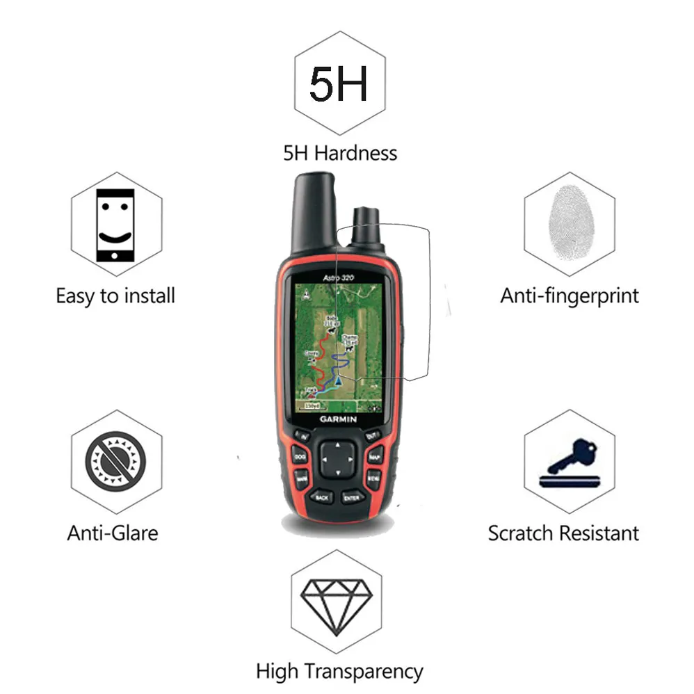 3 упаковки высокочеткая ударопрочная пленка для Garmin Astro 320 220 переносная GPS
