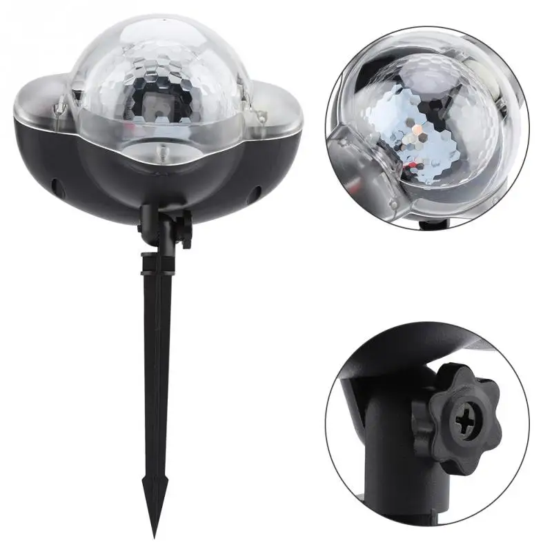

100-240V LED Snowfall Light Christmas Disco Lamp Moving Head DJ Light Waterproof Snowfall Garden Party Light with Remote