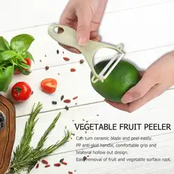 Пластиковый Овощной инструмент для нарезания фруктов слайсер Нескользящая ручка кухонный инструмент