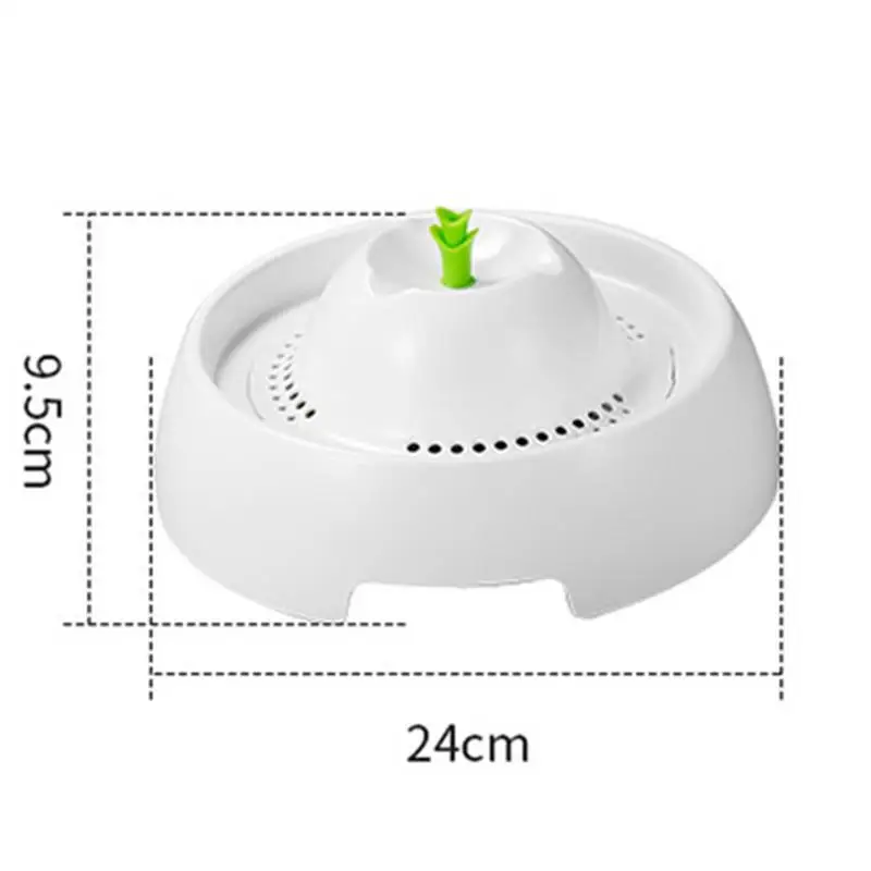 Pet Oxygen Water Dispenser Automatic Circulating Water Spray Drinking Fountain with Smart Filter
