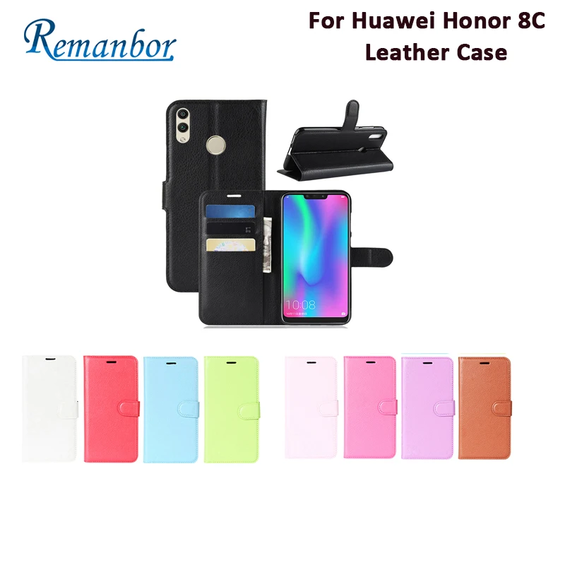 Защитный чехол для huawei Honor 8C из искусственной кожи 6 26 ''грязеотталкивающий