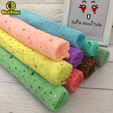 160*100 см блестящая Звезда блесток Тюль Ткань органза скатерть юбка сетка Свадьба День Рождения фотография фон DIY ремесло поставка