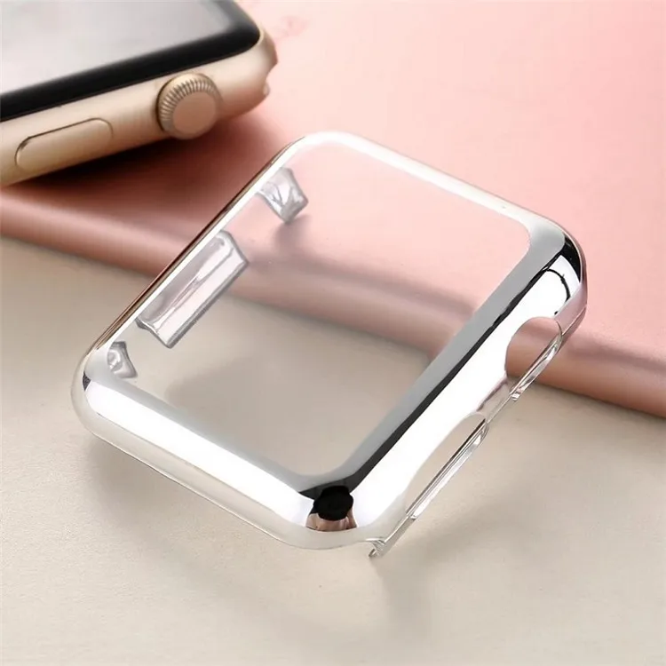 Полноэкранный защитный чехол для Apple Watch 4/3/2 iwatch полоса 44 мм 42 всесторонняя защита
