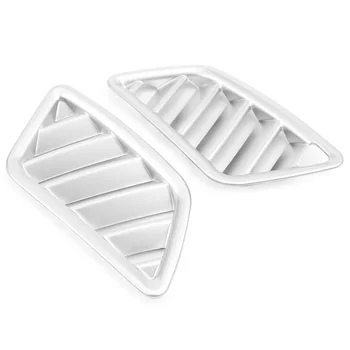 

For Mitsubishi Eclipse Cross 2018 Chrome Auto Car Styling ABS Plastic Upper Air Vent Outlet Cover Trim Decoration