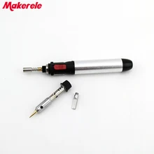 Факел сварочный инструмент газовая горелка паяльная газовая пушка высокого качества портативный Термофен пламя Бутан газовый паяльник ручка