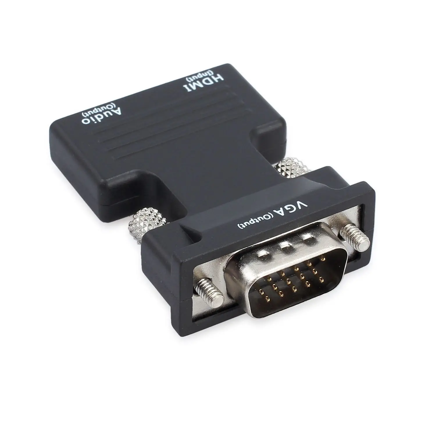  AAAE Top-1080P HDMI Femmina a VGA Maschio con Cavo di Uscita Audio Converter Adapter