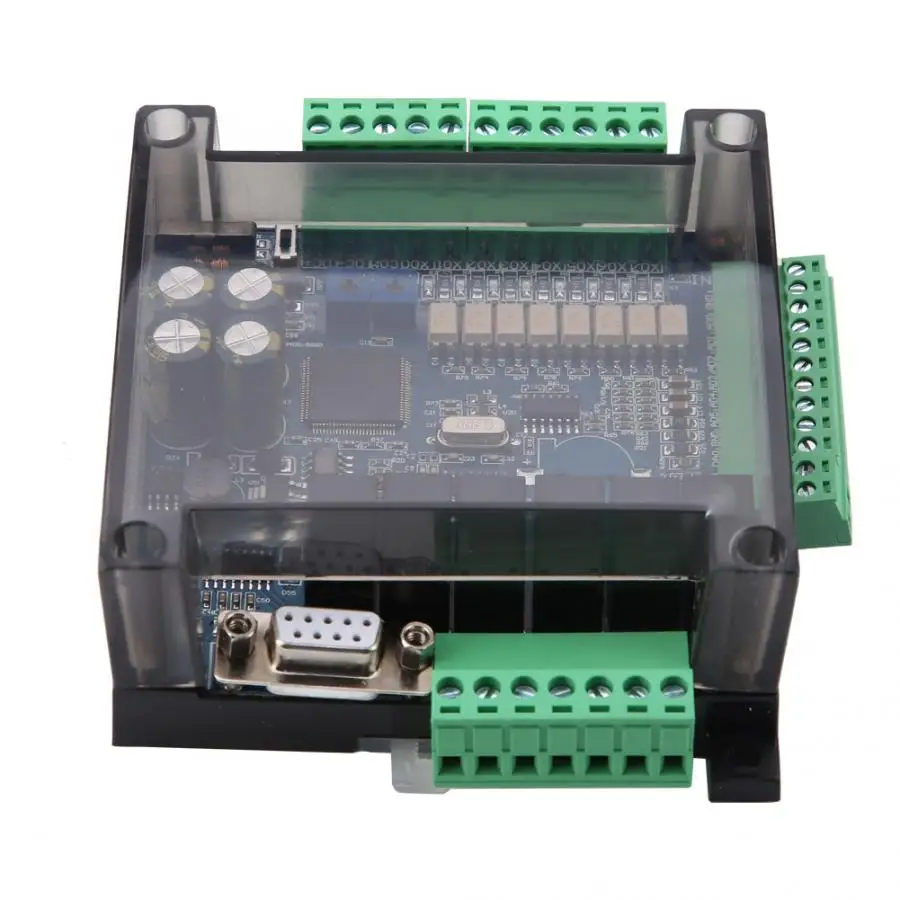 PLC Industrial Control Board FX3U-14MR 8 Input 6 Output Programmable Simple Controller transistor output DC24V