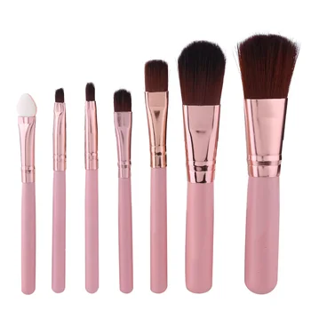 

2 Colors 7Pcs/Set Makeup Brushes Set Eye Lip Face Foundation Brush Kit Cosmetic Tools