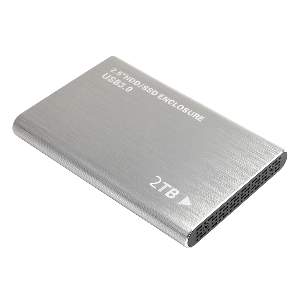 

MagiDeal 2.5' Metal 1TB Hard Disk Drive w/ Enclosure Fast Cache Hard Disk for USB 3.0 Desktops Notebooks