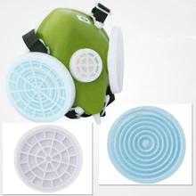 Двойные картриджи для респиратора маска Промышленные Газовые химические анти-против пыли и распылений краска лицо, респиратор маски фильтр очки