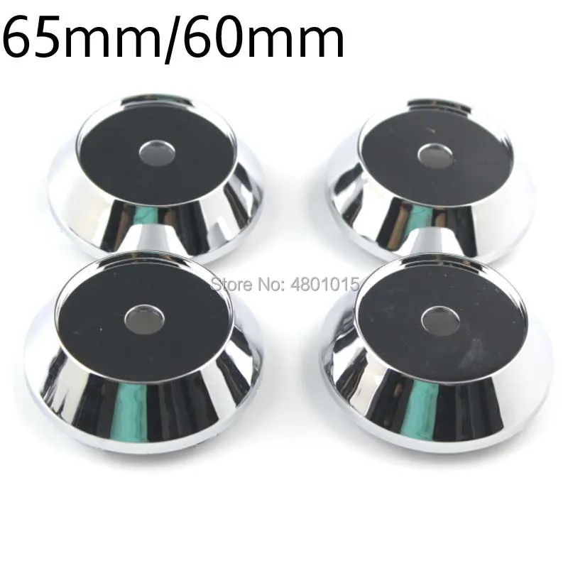

4x 65mm Chrome Alloy Auto Car Wheel Rim Center Cap Cover Hub Dust-proof covers