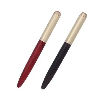 

Luxury Brass Sandalwood Signature Pen Business Fountain Pens Ink Pens Student School Stationery Office Supplies Gift