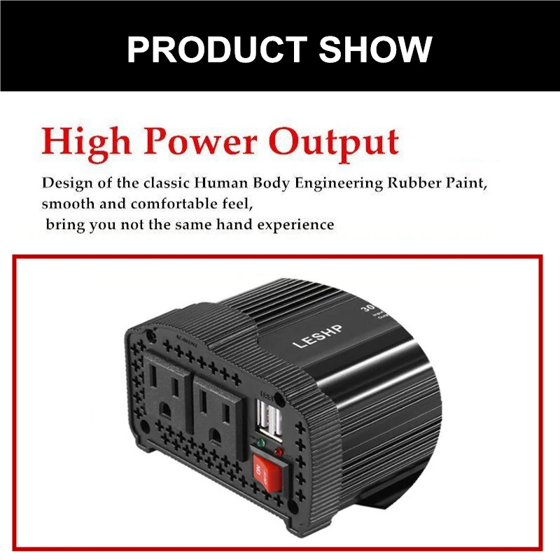 US $101.10 Usb Inverter 12v 110v 12000w Peaks 6000w Auto Modified Sine Wave Voltage Transformer Solar Power Inverter Converter Car Charge