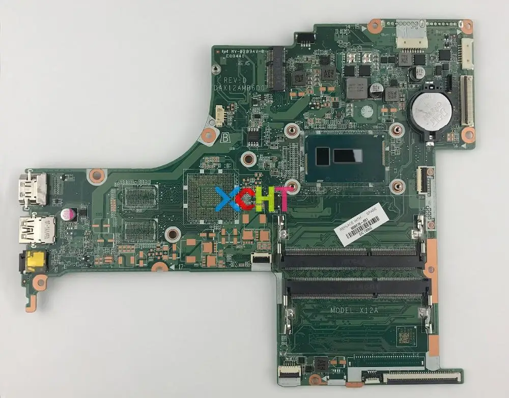 

809318-601 809318-501 809318-001 i5-5200U CPU DAX12AMB6D0 for HP Pavilion Notebook 17-G Series 17T-G000 PC Motherboard Tested