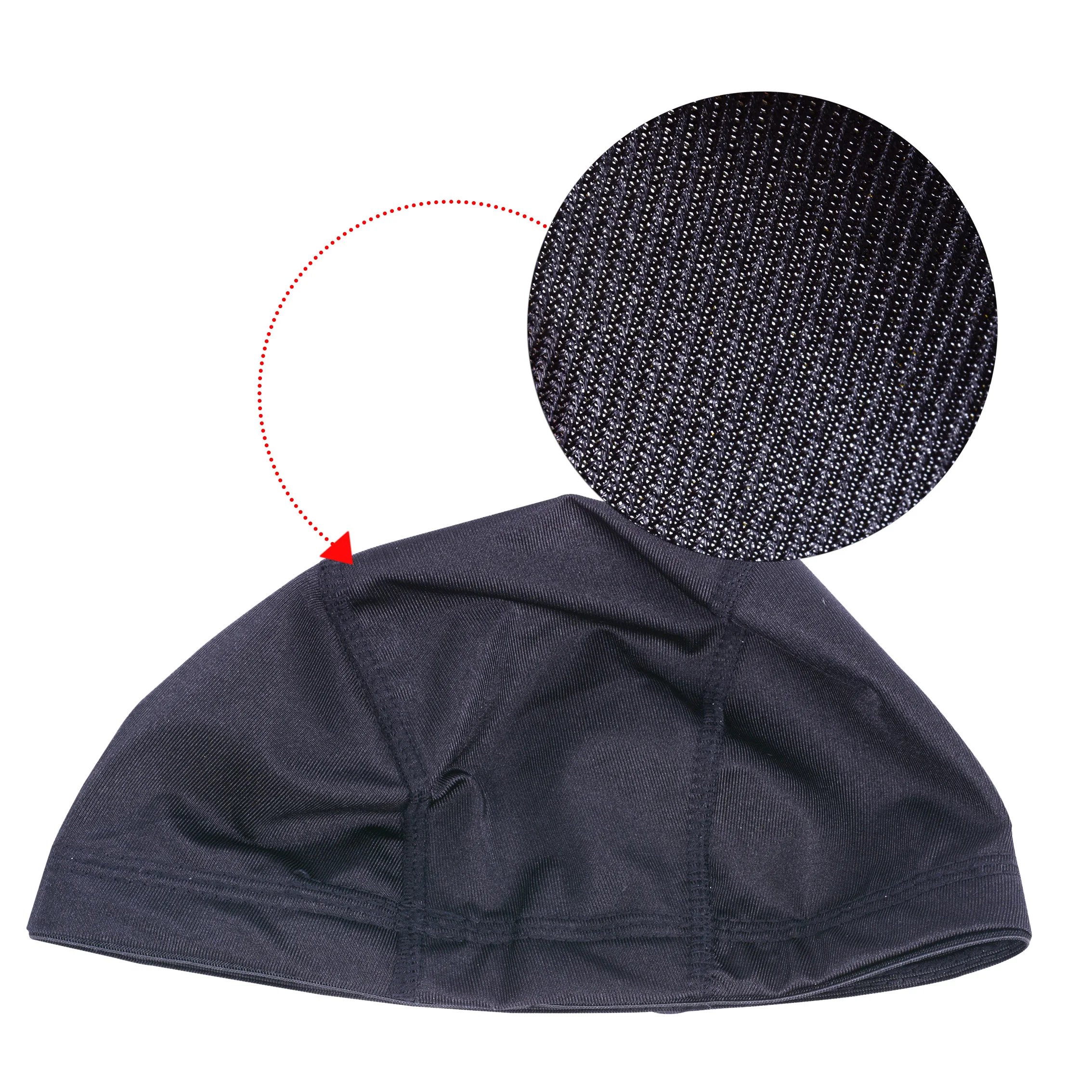 3 pcs Glueless Hair Net Wig Liner Cheap Wig Caps For Making Wigs Spandex Net Elastic Dome Wig Cap